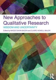 Tapa de New approaches to qualitative research