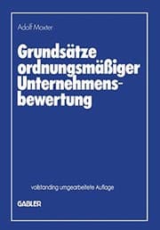 Tapa de Grundsätze ordnungsmäßiger Unternehmensbewertung