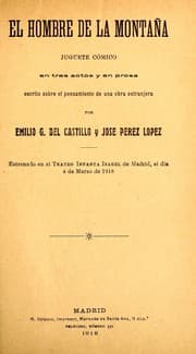 Tapa de El hombre de la montaña