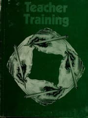 Tapa de Teacher training