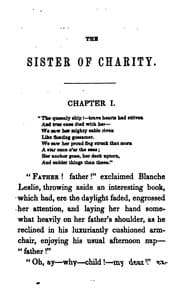 Tapa de The sister of charity