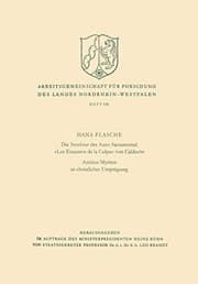 Tapa de Die Struktur des Auto Sacramental «Los Encantos de la Culpa» von Calderón. Antiker Mythos in christlicher Umprägung