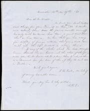 Tapa de [Letter to] dear A.W. Weston