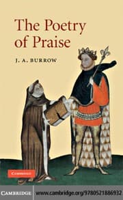 Tapa de The poetry of praise
