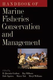 Tapa de Handbook of marine fisheries conservation and management