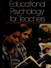 Tapa de Educational psychology for teachers