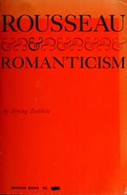 Tapa de Rousseau and romanticism