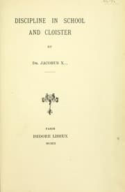 Tapa de Discipline in school and cloister