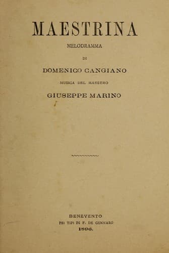 Tapa de Maestrina