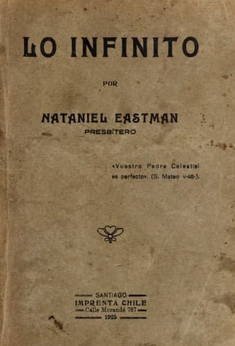 Tapa de Lo infinito