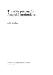 Tapa de Transfer pricing for financial institutions