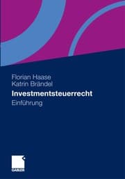 Tapa de Investmentsteuerrecht