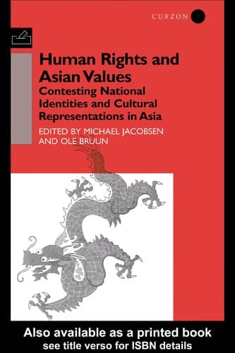 Tapa de Human rights and Asian values