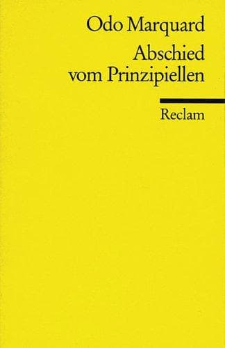 Tapa de Abschied vom Prinzipiellen