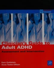 Tapa de Clinician's guide to adult ADHD