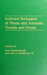 Tapa de Subviral pathogens of plants and animals