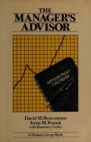 Tapa de The manager's advisor