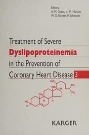 Tapa de Treatment of severe dyslipoproteinemia in the prevention of coronary heart disease-- 3