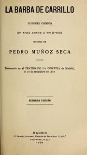 Tapa de La barba de Carrillo