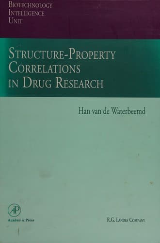 Tapa de Structure-property correlations in drug research