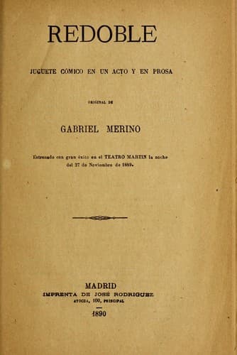 Tapa de Redoble