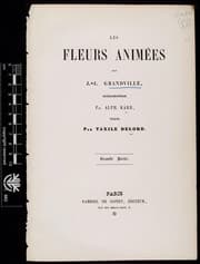 Tapa de Les fleurs animées