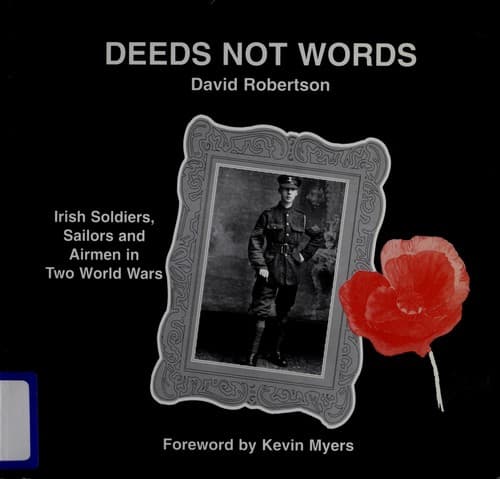 Tapa de Deeds not words