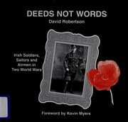 Tapa de Deeds not words