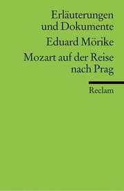 Tapa de Eduard Mörike, Mozart auf der Reise nach Prag
