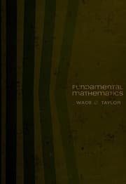 Tapa de Fundamental mathematics