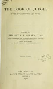 Tapa de The Book of Judges