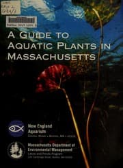 Tapa de A guide to aquatic plants in Massachusetts