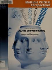 Tapa de Teaching Cry, the Beloved Country,  Multiple Critical Perspectives
