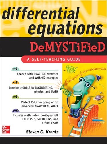 Tapa de Differential equations demystified