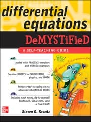Tapa de Differential equations demystified