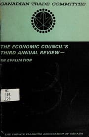 Tapa de The Economic Council's third annual Review