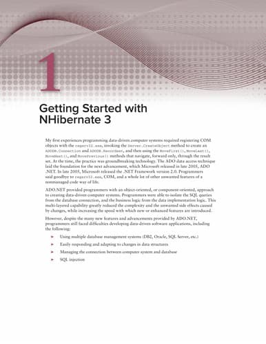 Tapa de Working with NHibernate 3.0