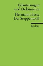 Tapa de Der Steppenwolf. Erläuterungen und Dokumente