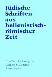 Tapa de Ju dische Schriften aus hellenistisch-ro mischer Zeit