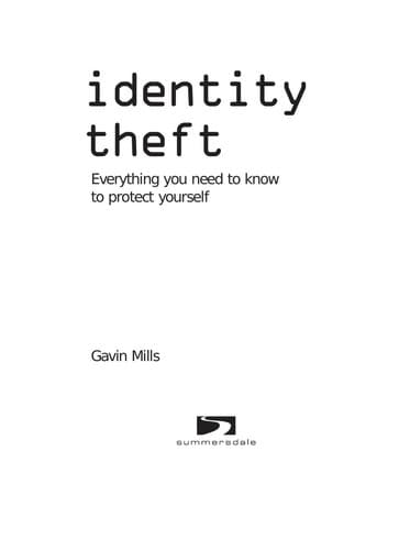 Tapa de Identity theft