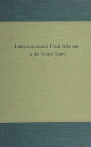 Tapa de Intergovernmental fiscal relations in the United States