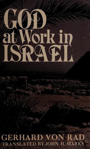Tapa de God at work in Israel