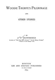 Tapa de Woodie Thorpe's pilgrimage and other stories
