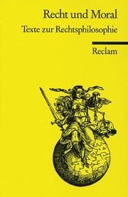 Tapa de Recht und Moral. Texte zur Rechtsphilosophie