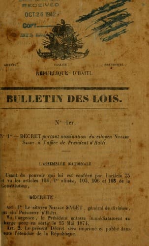 Tapa de Bulletin des lois