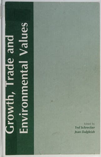 Tapa de Growth, trade and environmental values