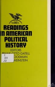 Tapa de Readings in American political history