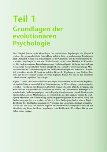 Tapa de Evolutiona re Psychologie