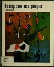 Tapa de Painting : some basic principles