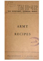 Tapa de Army Recipes